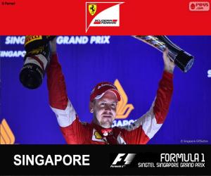 Puzzle Vettel Γ.Π Σιγκαπούρη 2015